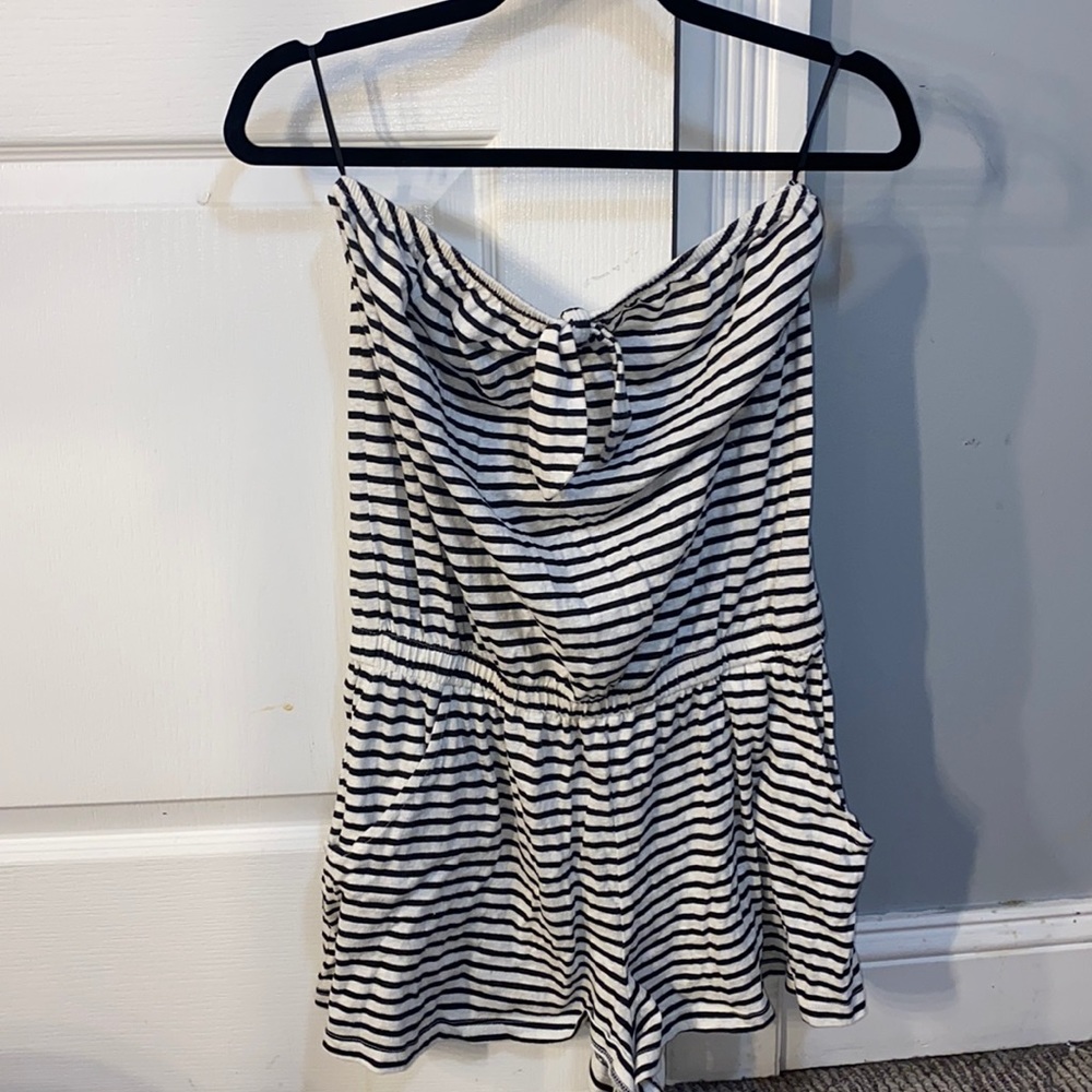 Express stripped romper